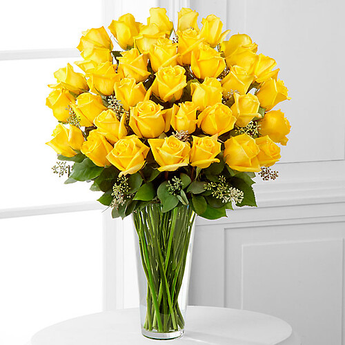 Yellow Rose Bouquet