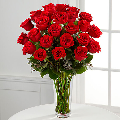 Long Stem Red Rose Bouquet